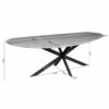 STF-1056_9 Organische eettafel Cloud Zwart Eikenhout 180 cm - Image 10