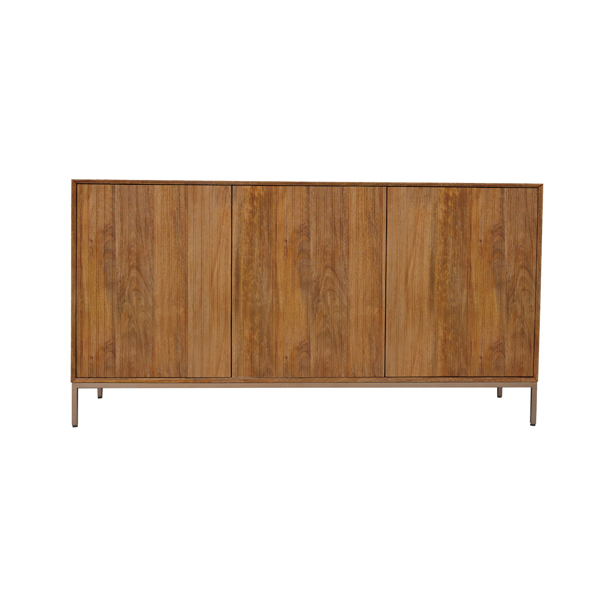 Tv meubel Madison Naturel Mangohout 165 cm - Image 13