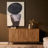 STF-7804_1 Dressoir Madison Naturel Mangohout 165 cm - Image 2