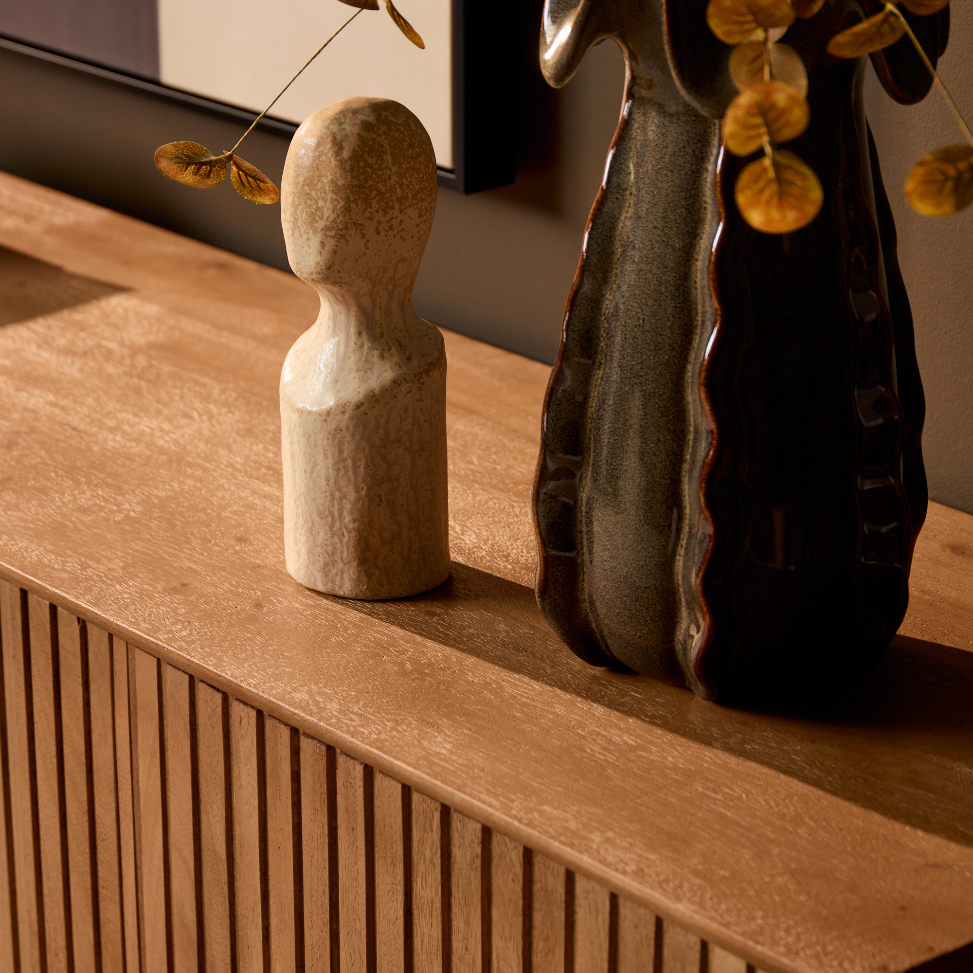 STF-7804_2 Dressoir Madison Naturel Mangohout 165 cm - Image 3
