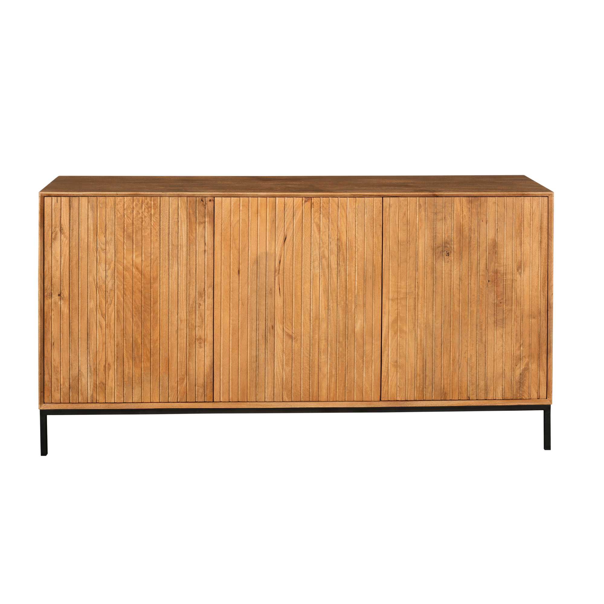 STF-7804_5 Dressoir Madison Naturel Mangohout 165 cm - Image 6