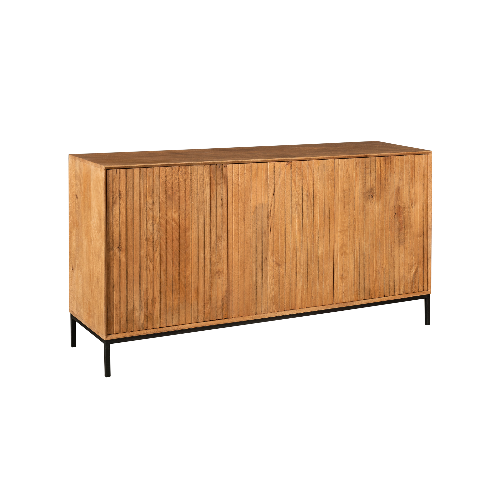 STF-7804_6 Dressoir Madison Naturel Mangohout 165 cm - Image 7
