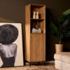 STF-7807_0 Boekenkast Madison Naturel Mangohout 55 cm - Image 1