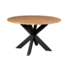 Ronde eettafel Madison Naturel Mangohout 110 cm - Image 1