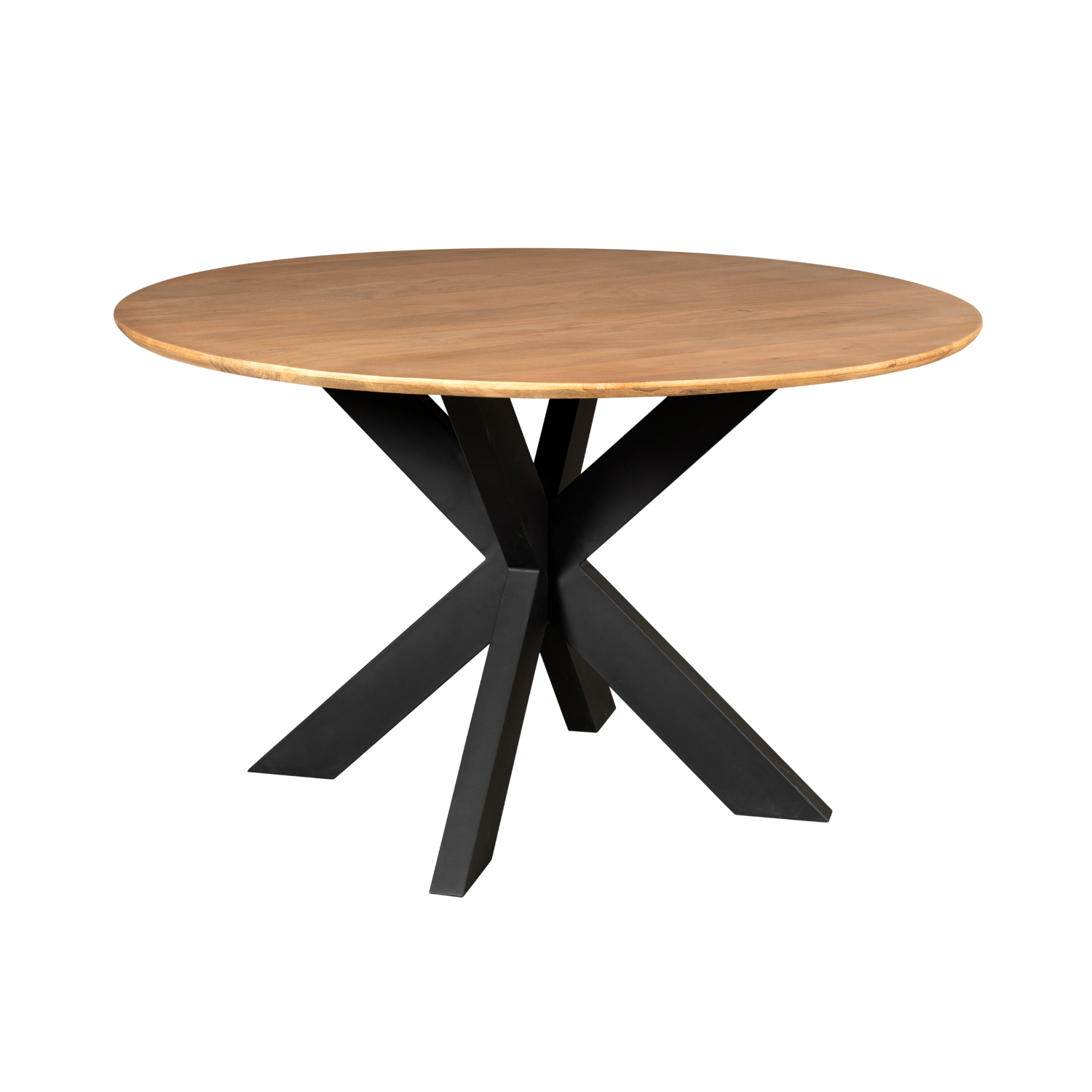 Ronde eettafel Madison Naturel Mangohout 110 cm - Image 1
