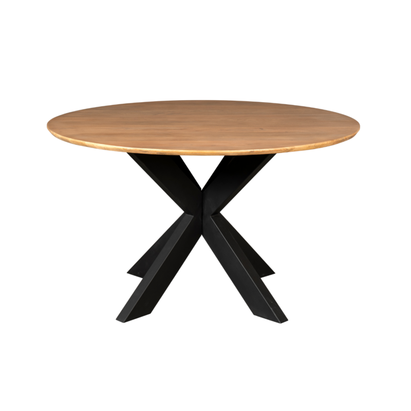 Ronde eettafel Madison Naturel Mangohout 110 cm - Image 2