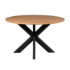 STF-7812_2 Ronde eettafel Madison Naturel Mangohout 130 cm - Image 3