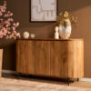 STF-1808_0 Dressoir Solana Naturel Mangohout 165 cm - Image 1