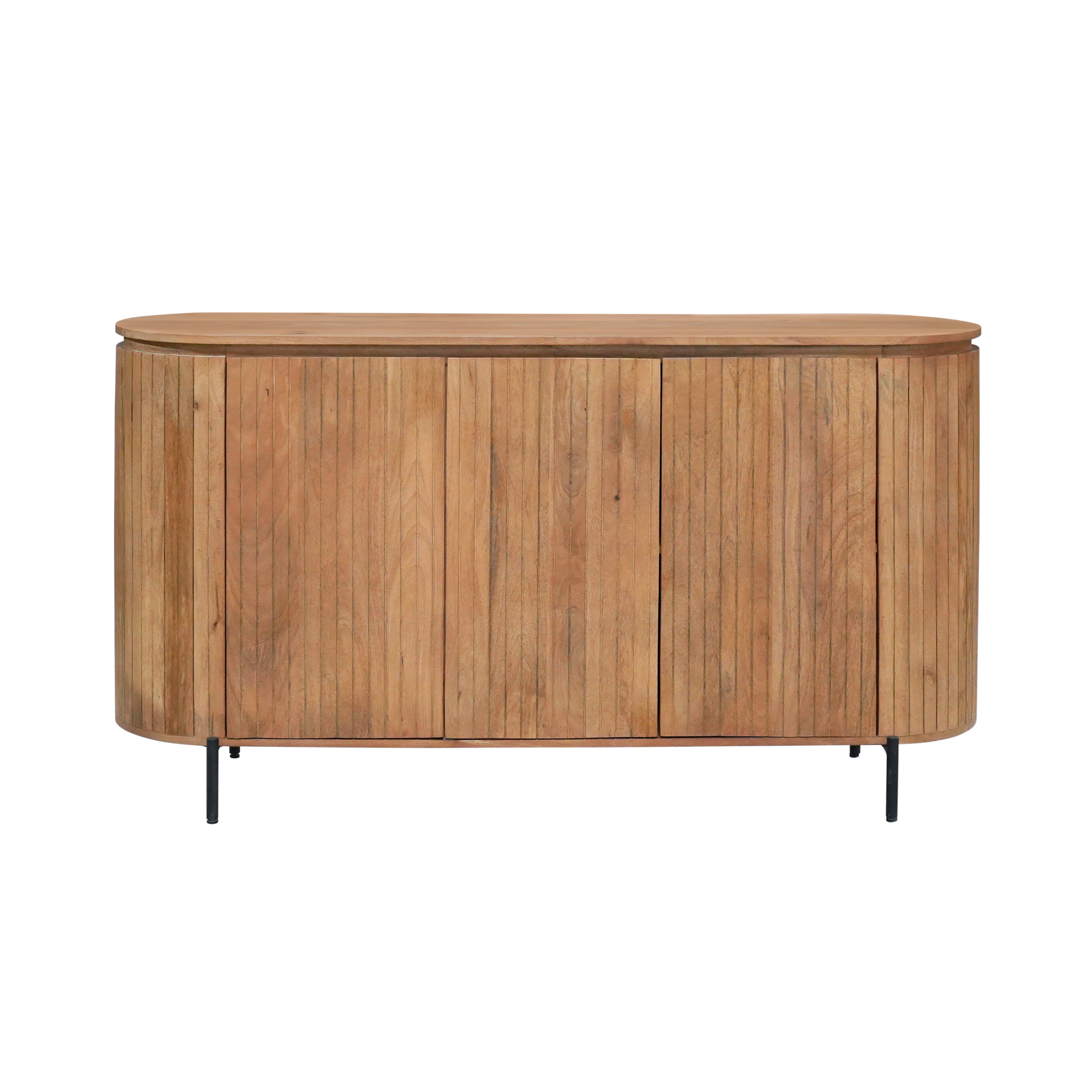Dressoir Solana Naturel Mangohout 165 cm - Image 8