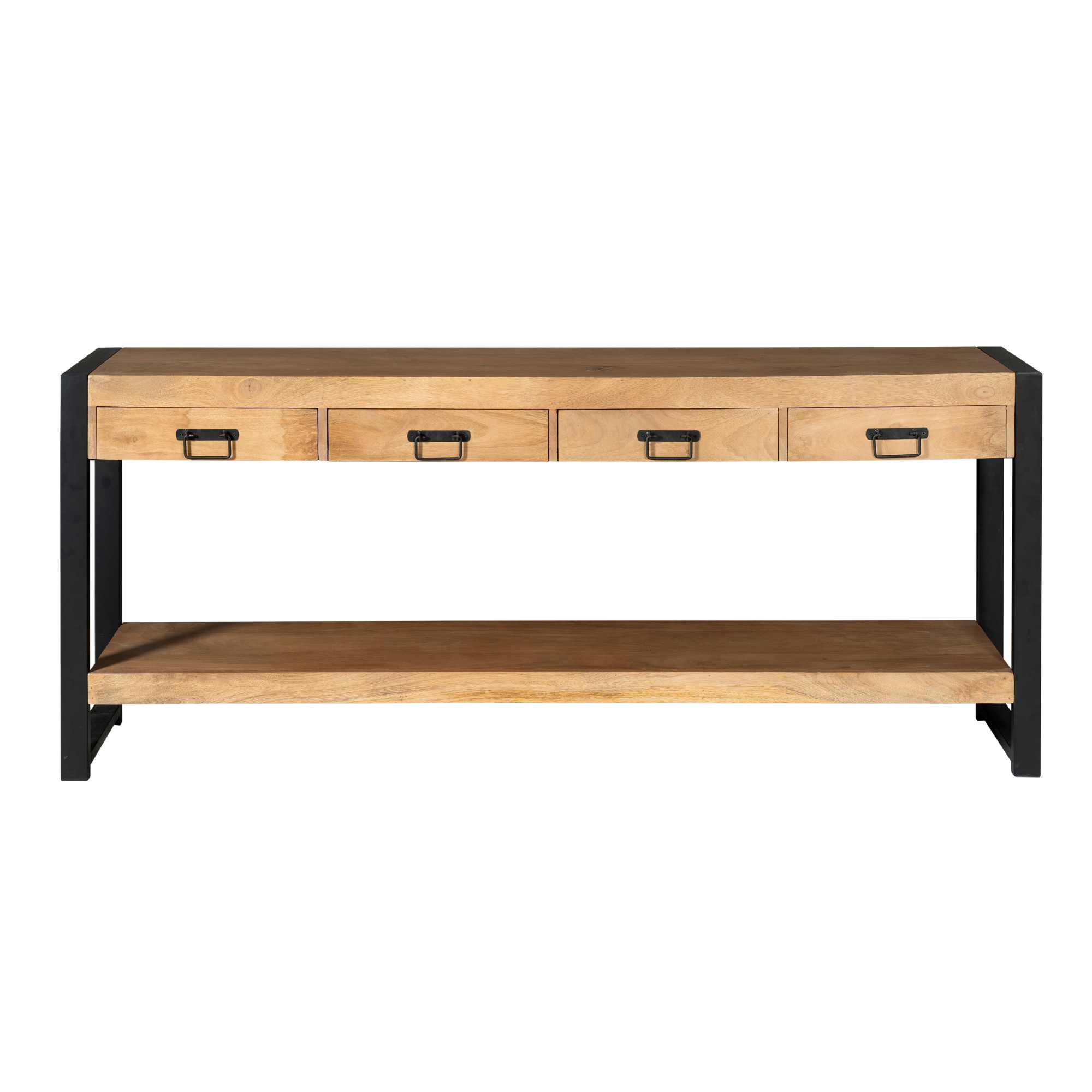 STF-620_2 Sidetable Boaz Naturel Mangohout 180 cm - Image 3