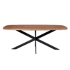 Deens ovale eettafel Elegance Naturel Mangohout 200 cm - Image 3