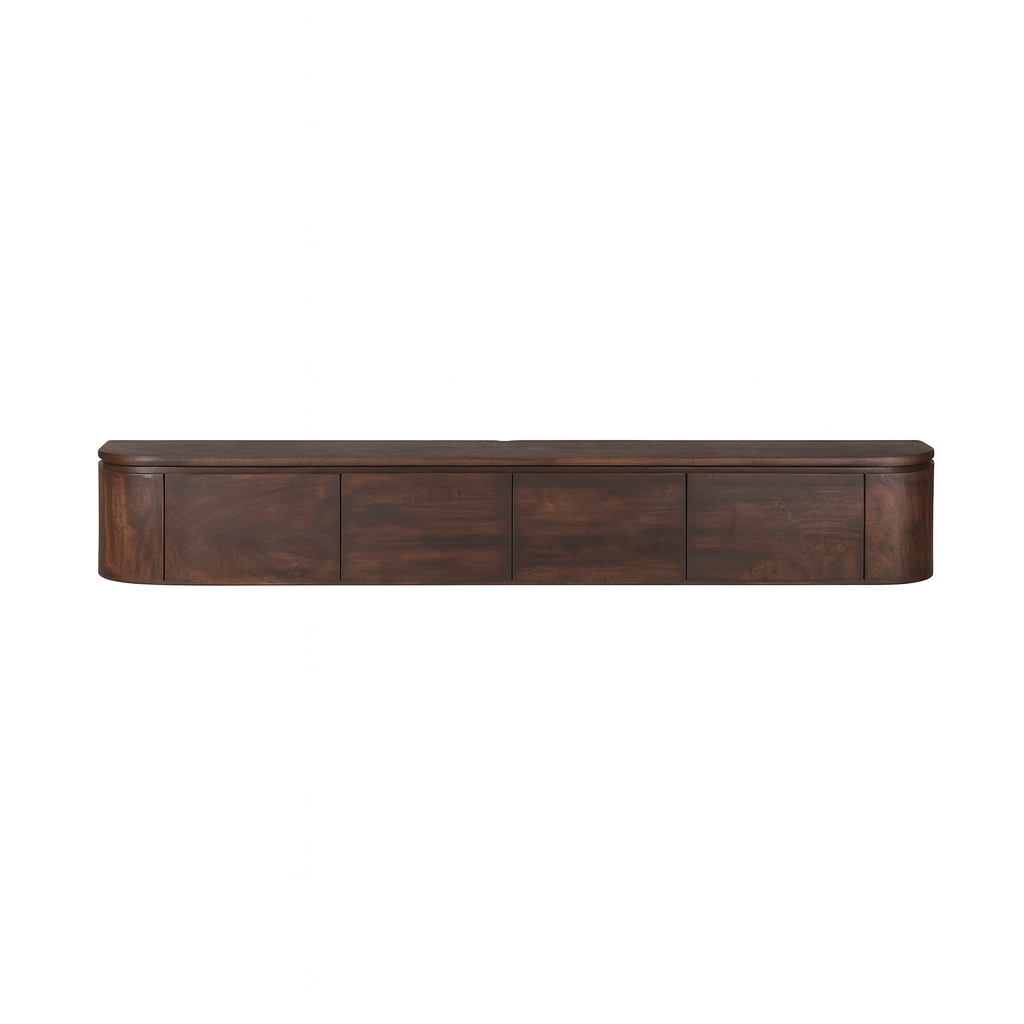 STF-1713_5 Tv meubel Excellent Bruin Mangohout 200 cm - Image 6