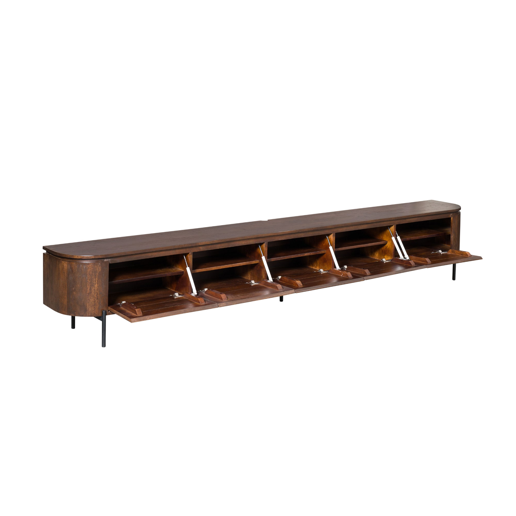 Tv meubel Excellent Bruin Mangohout 280 cm - Image 9