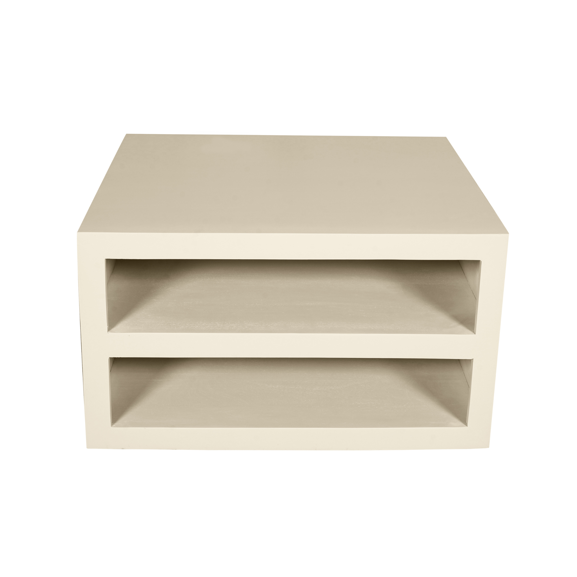 Vierkante salontafel Brussel Zand Mangohout 80 cm - Image 9