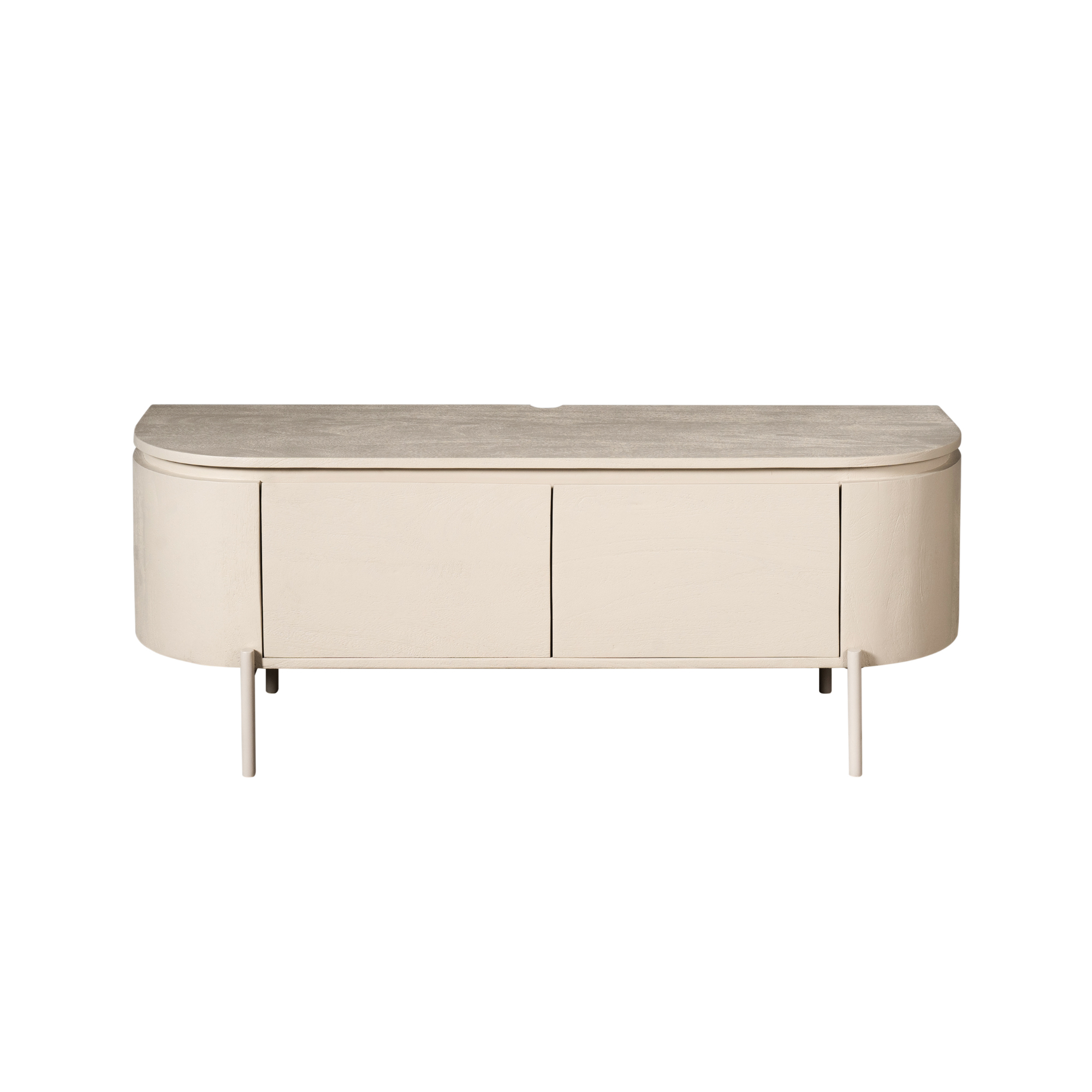 Tv meubel Excellent Zand Mangohout 120 cm - Image 8