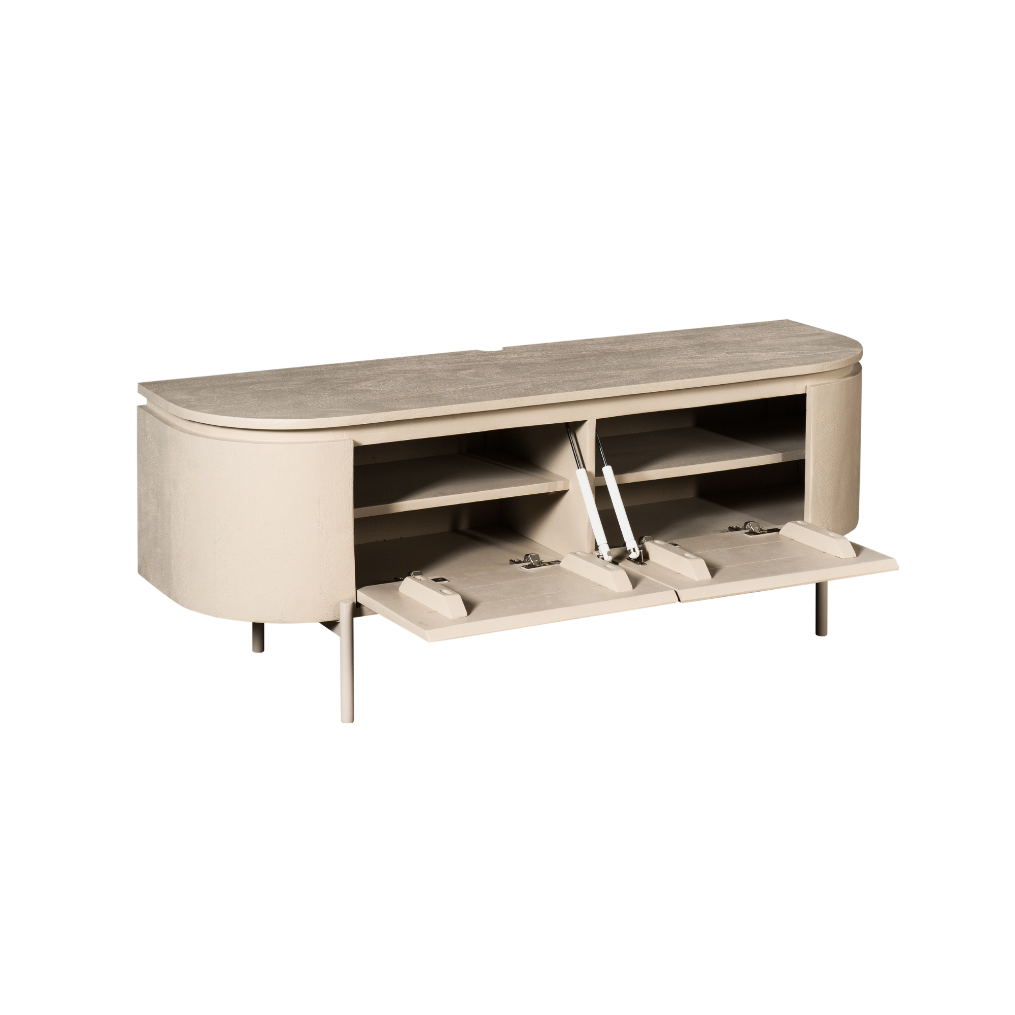 Tv meubel Excellent Zand Mangohout 120 cm - Image 10