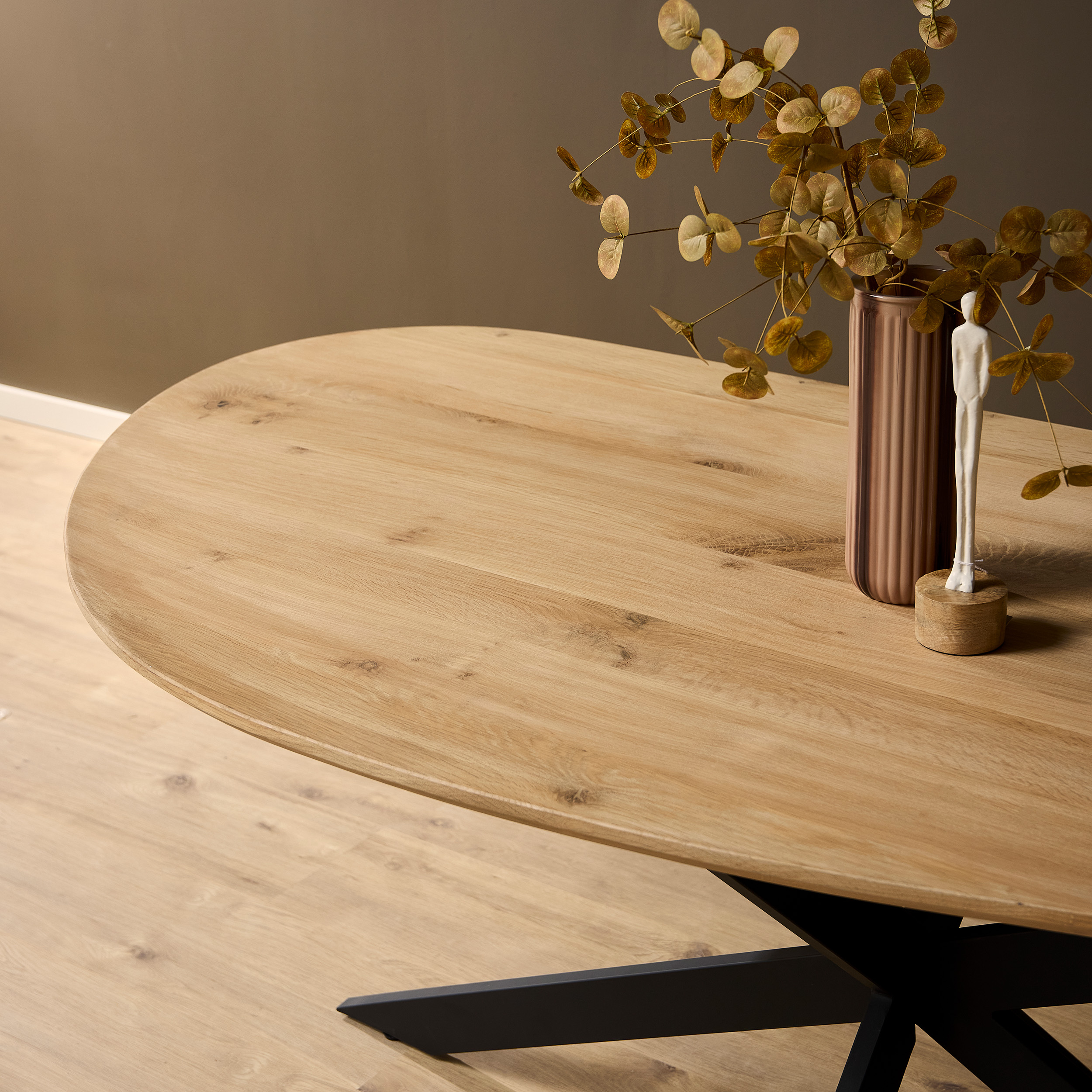 Organische eettafel Cloud Naturel Eikenhout 240 cm - Image 3