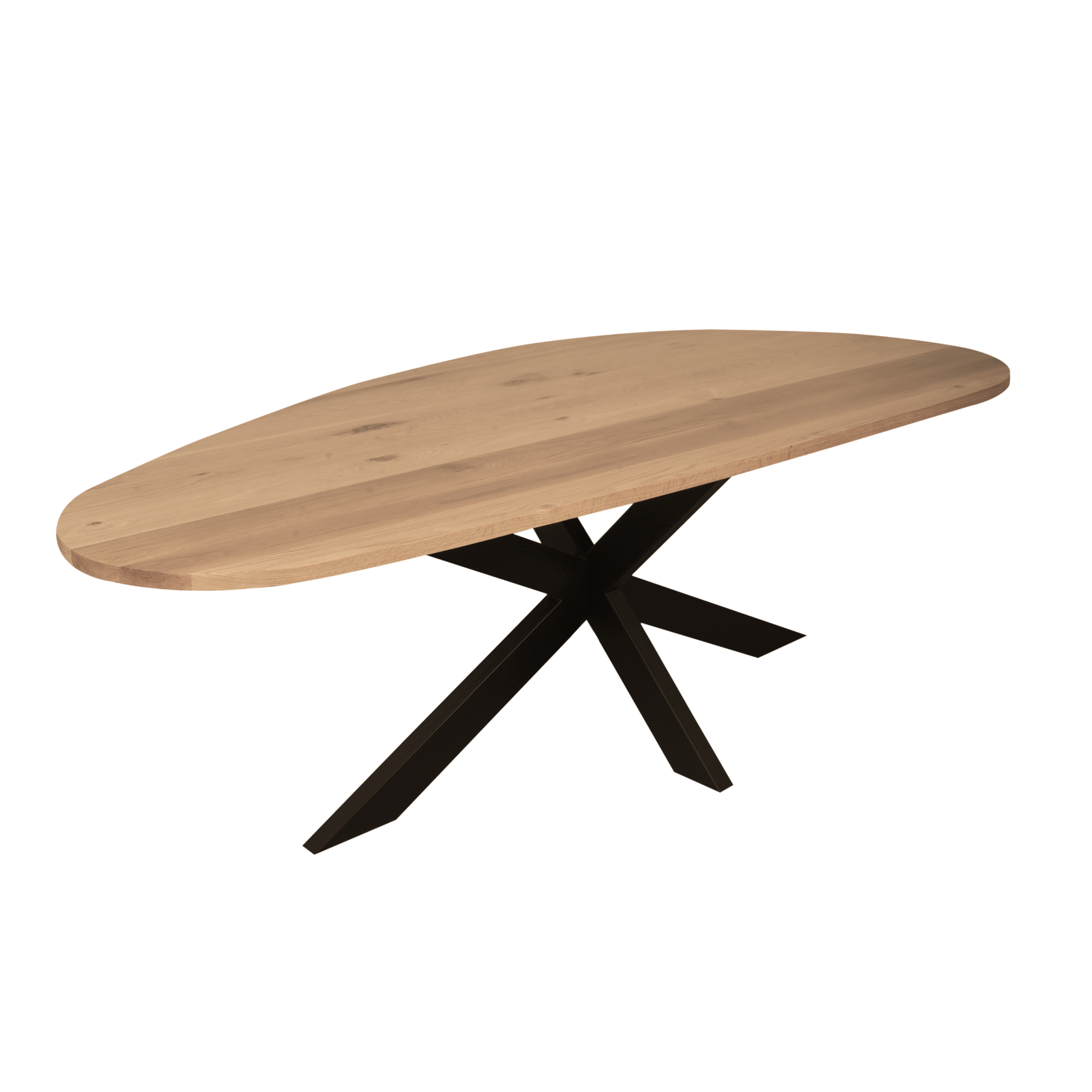 Organische eettafel Cloud Naturel Eikenhout 240 cm - Image 6