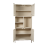 STF-3608_5 Vakkenkast Madison Zand Mangohout 90 cm - Image 6