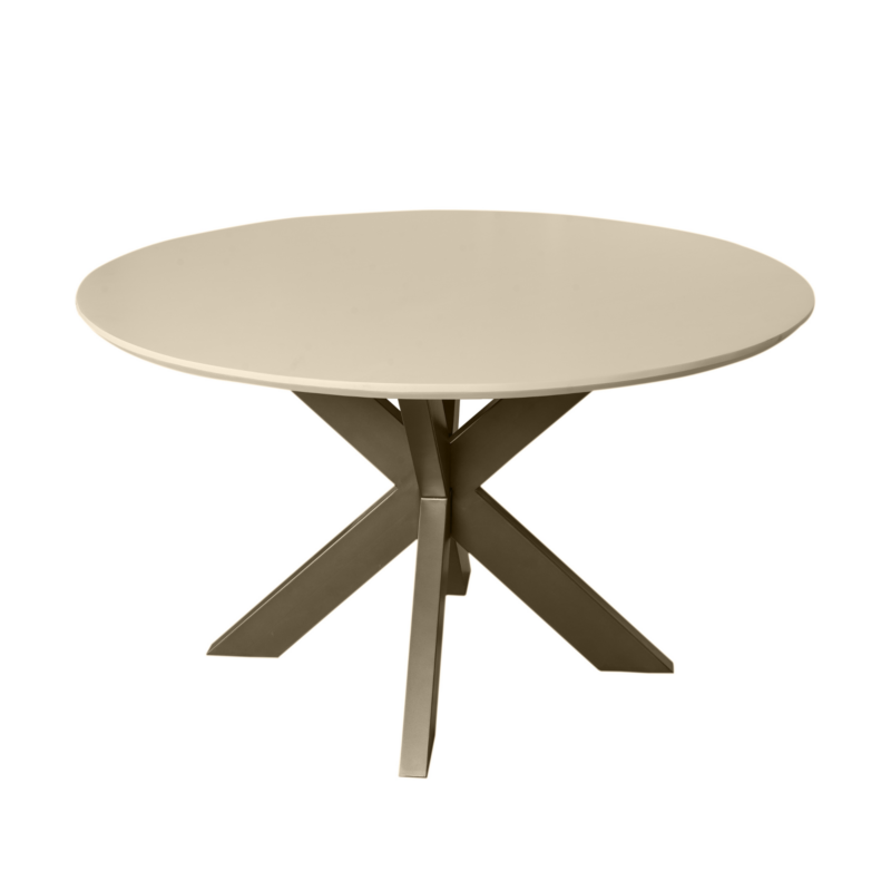 Ronde eettafel Madison Zand Mangohout 130 cm - Image 2