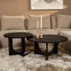 STF-9076_2 Ronde salontafel Guus Zwart Mangohout 80 cm - Image 3