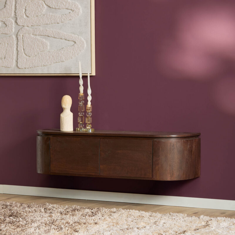 Tv meubel Excellent Bruin Mangohout 120 cm - Image 2