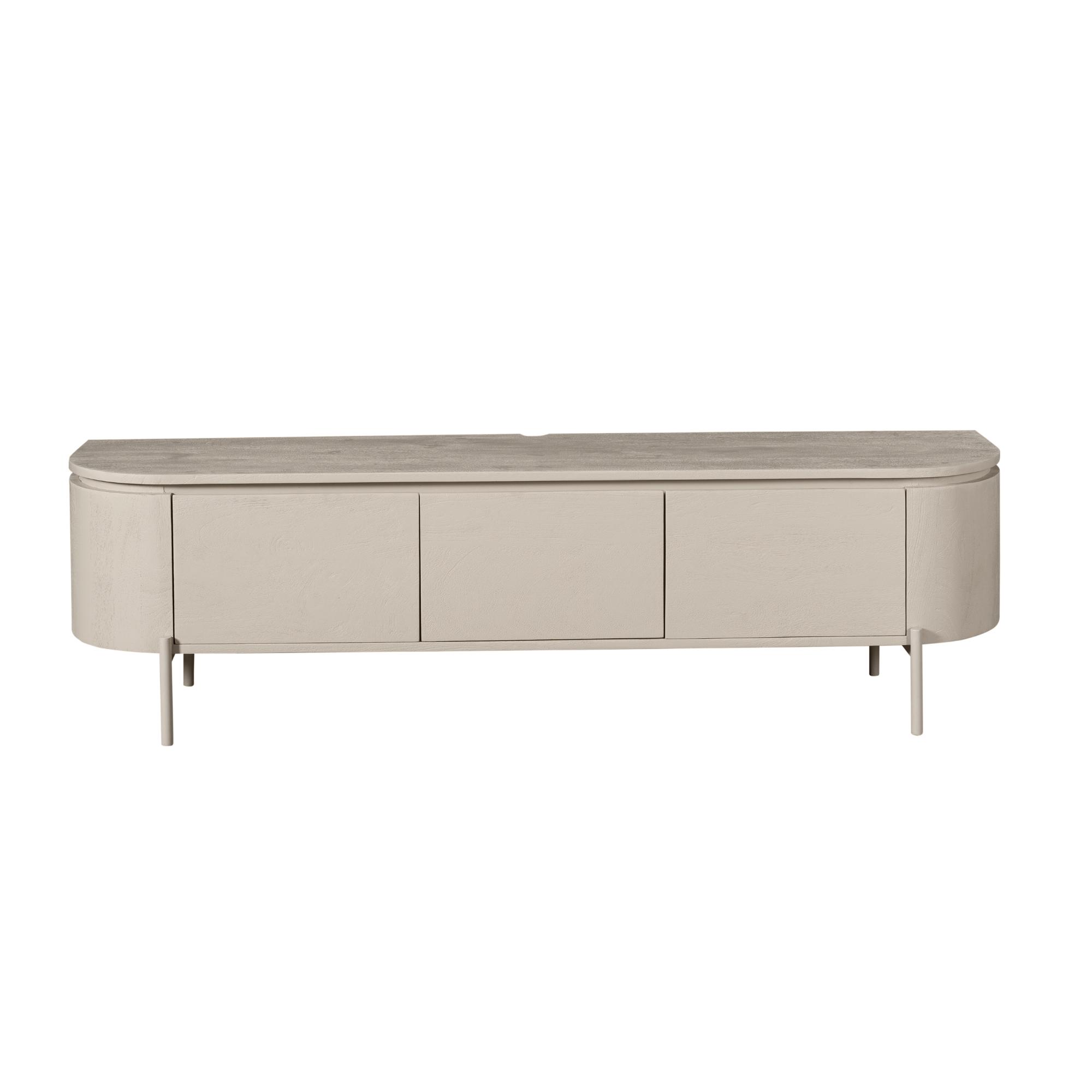 STF-1717_12 Tv meubel Excellent Zand Mangohout 160 cm - Image 13