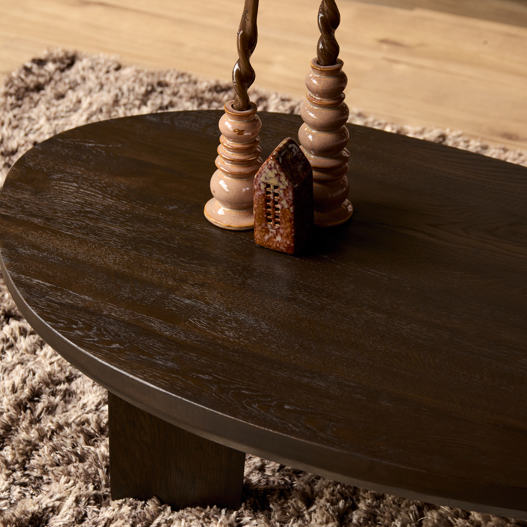 STF-3979_2 Salontafel Zillah Bruin Eikenhout 130 cm - Image 3