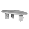 STF-3979_7 Salontafel Zillah Bruin Eikenhout 130 cm - Image 8