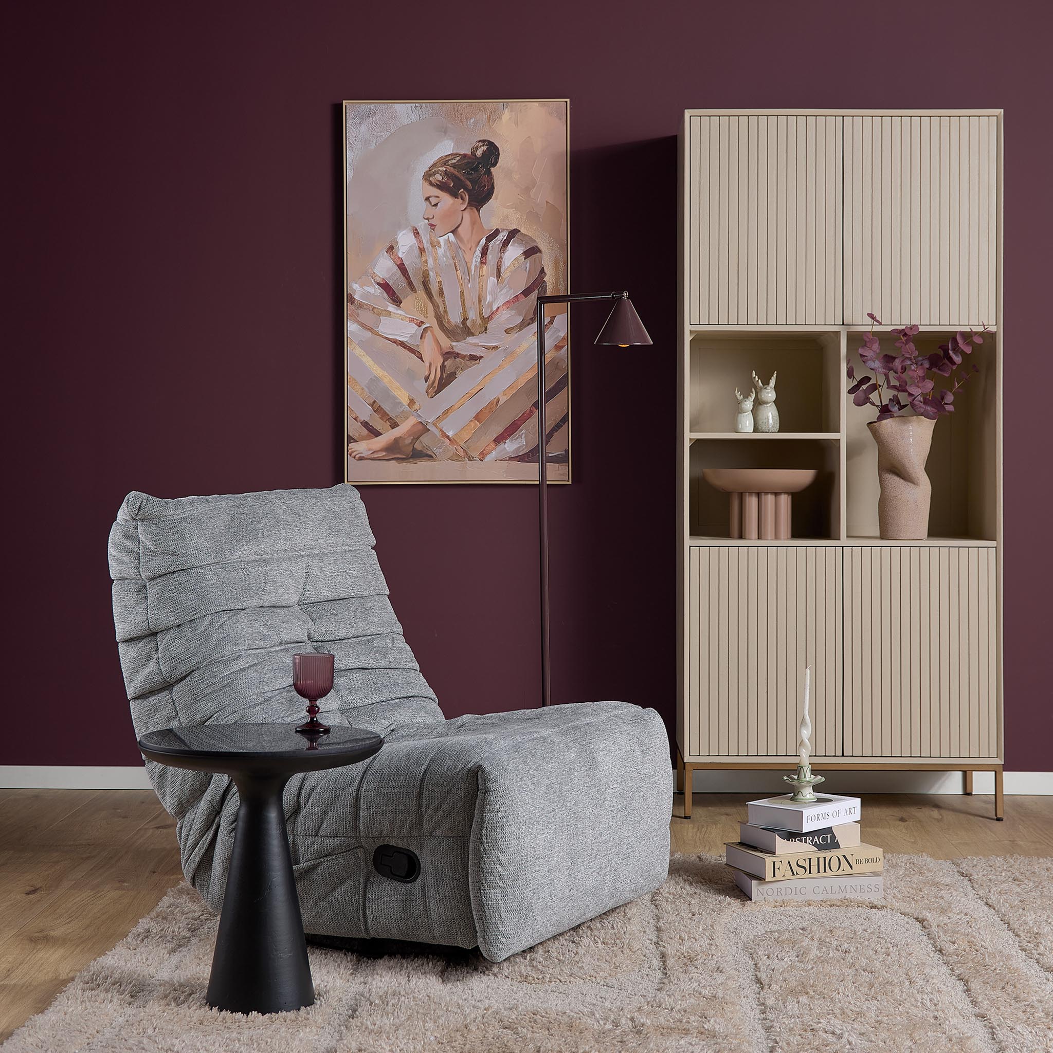 Relaxfauteuil Zen Grijs - Image 1
