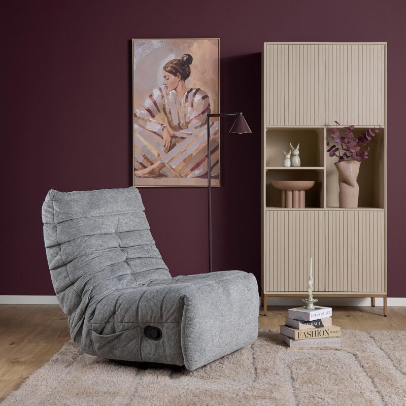 Relaxfauteuil Zen Grijs - Image 2