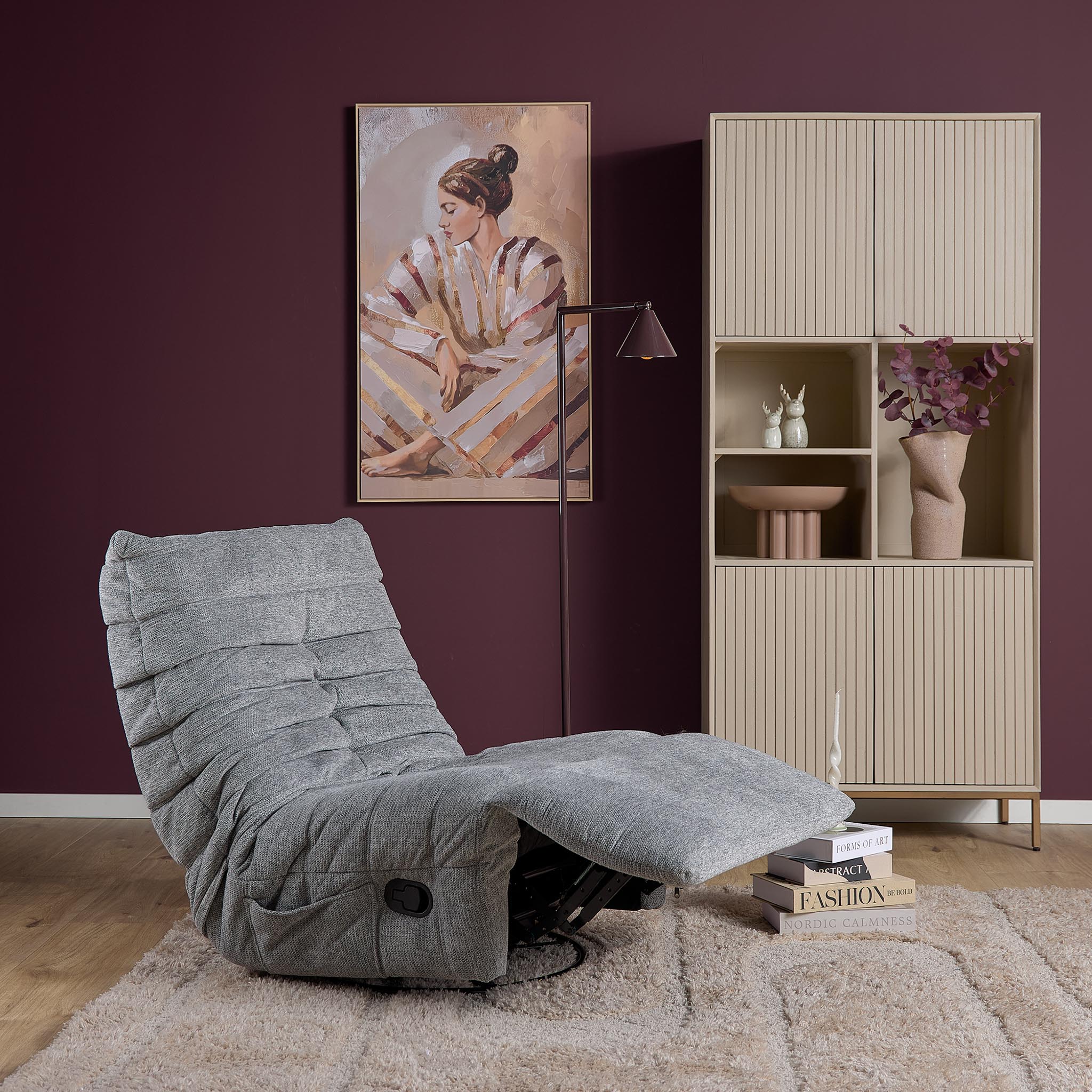Relaxfauteuil Zen Grijs - Image 3