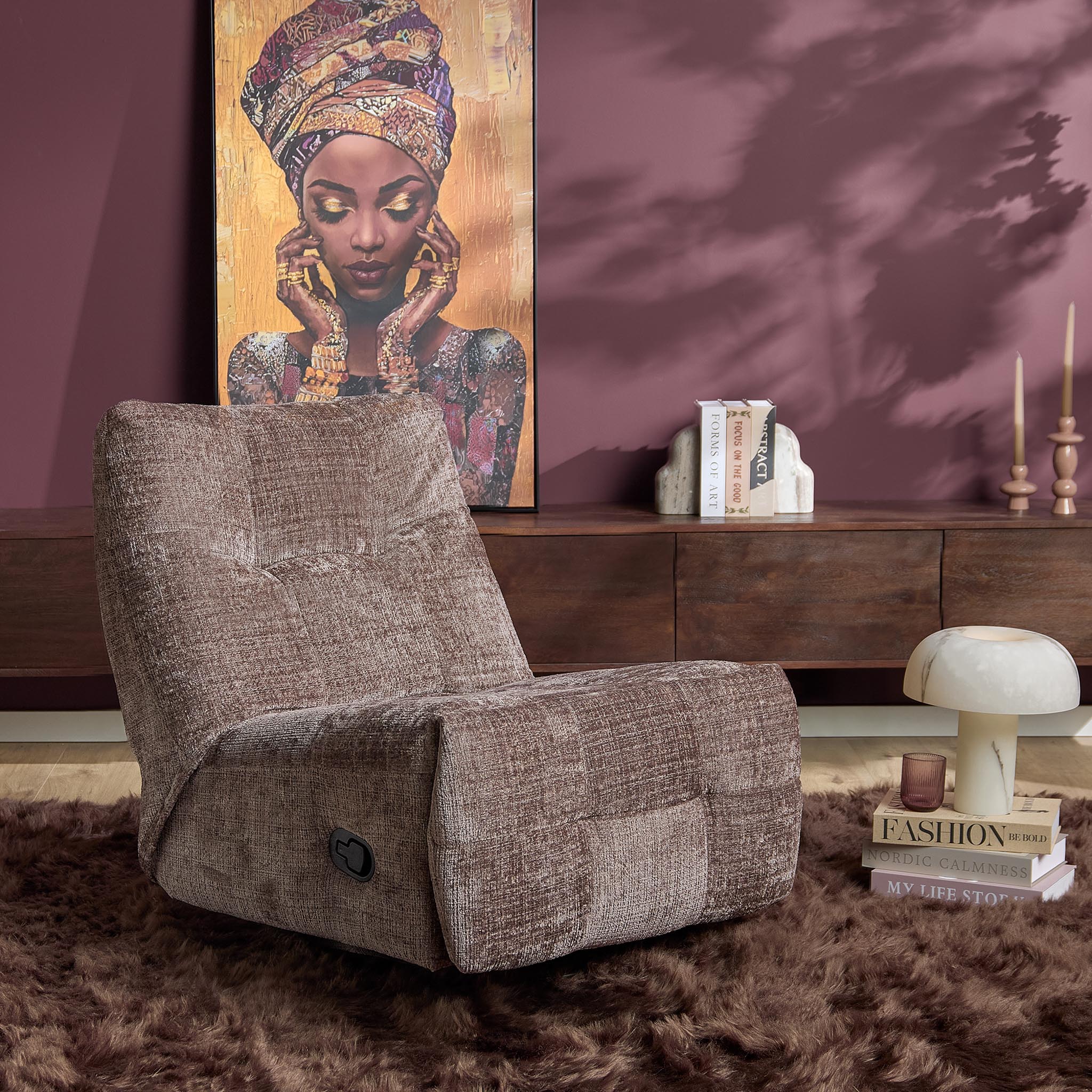 Relaxfauteuil Chill Bruin - Image 1