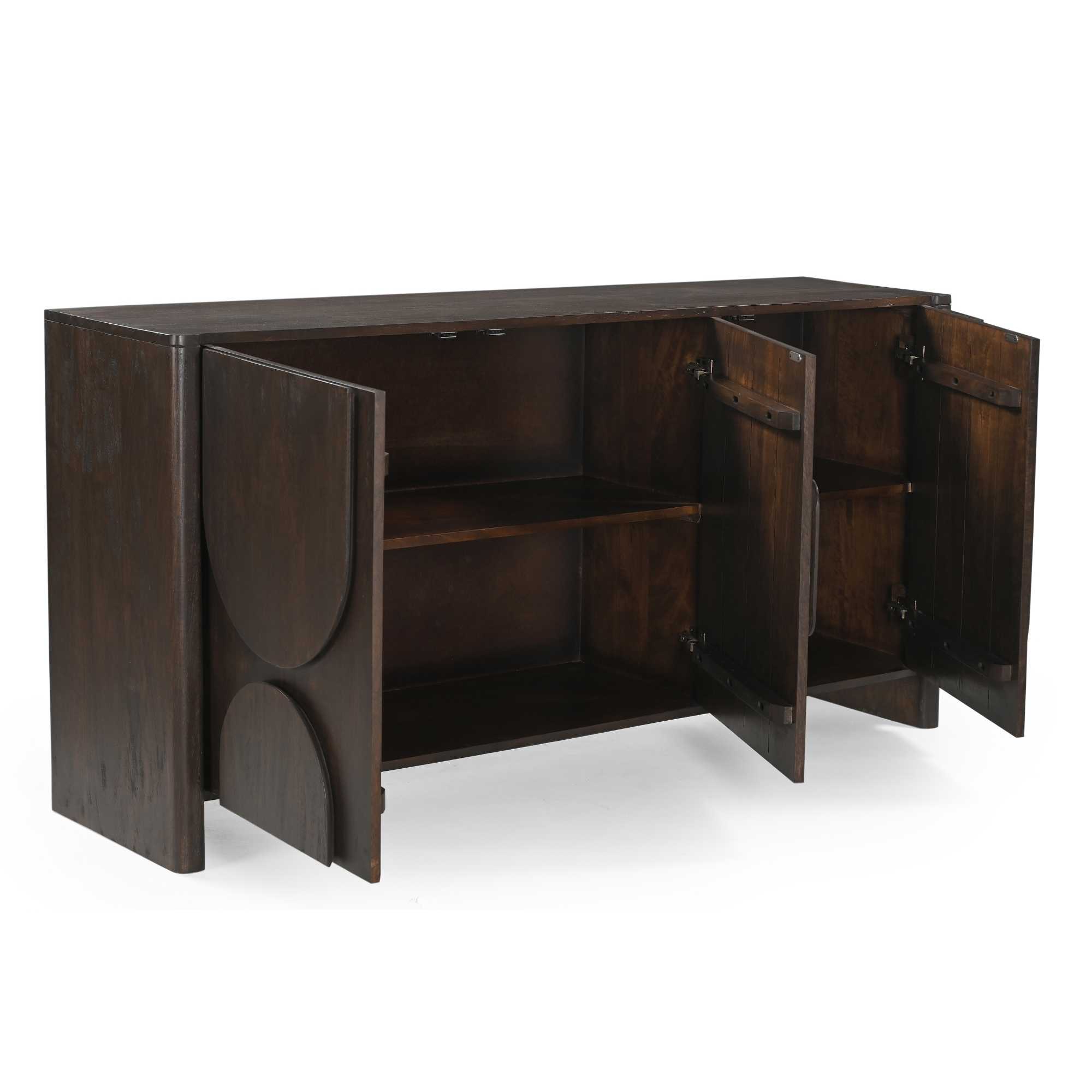 Dressoir Zana Bruin 160 cm - Image 3