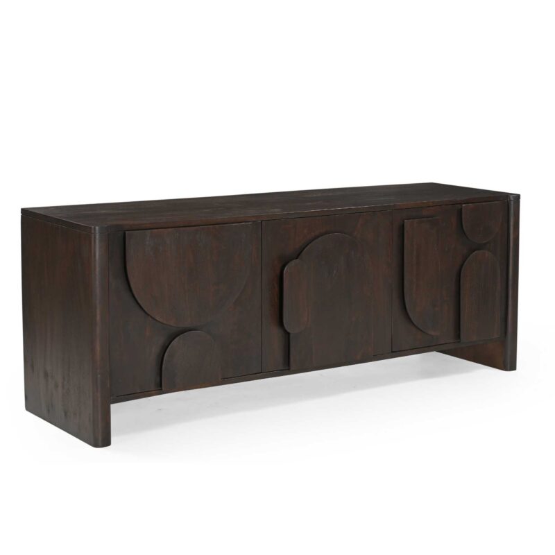 Tv-meubel Zana Bruin 150 cm - Image 2