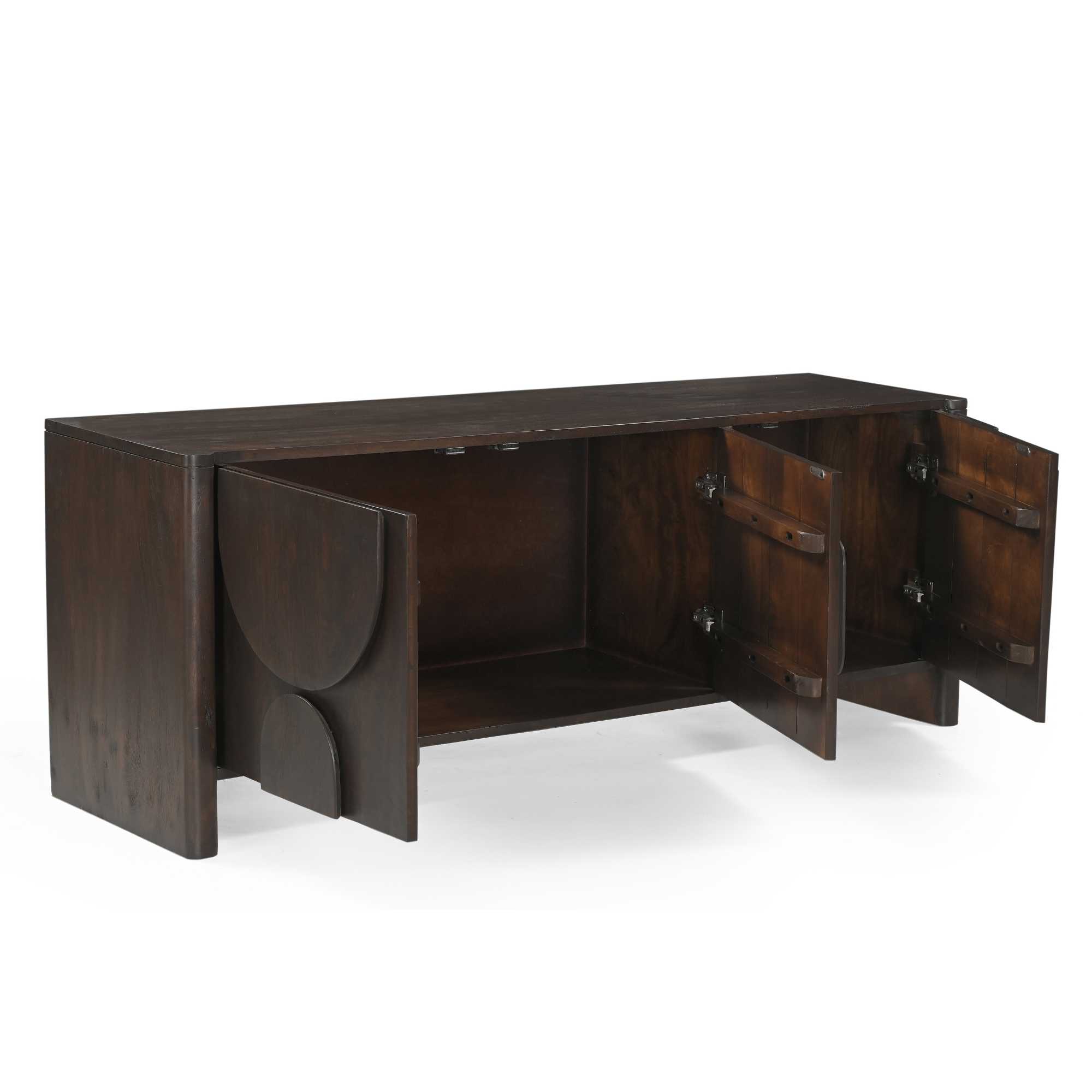 Tv-meubel Zana Bruin 150 cm - Image 3