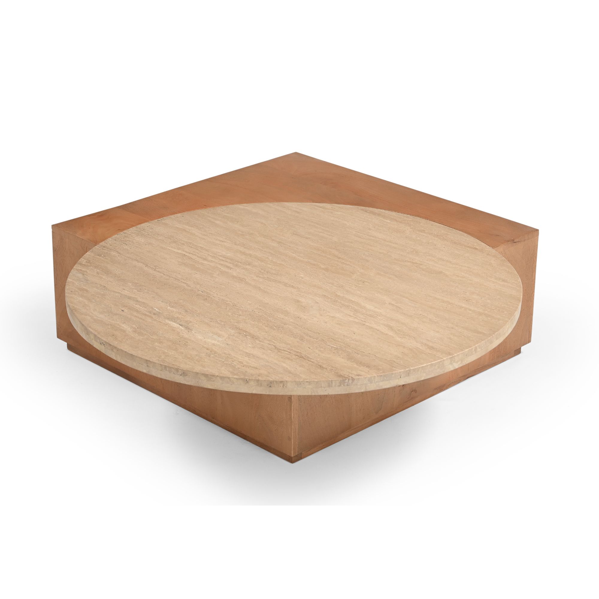 Bijzettafel Numa Naturel Travertin 60 cm - Image 8