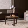Salontafel Morris Bruin Travertin 75 cm - Image 1
