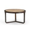 STF-9615_4 Salontafel Morris Bruin Travertin 75 cm - Image 5
