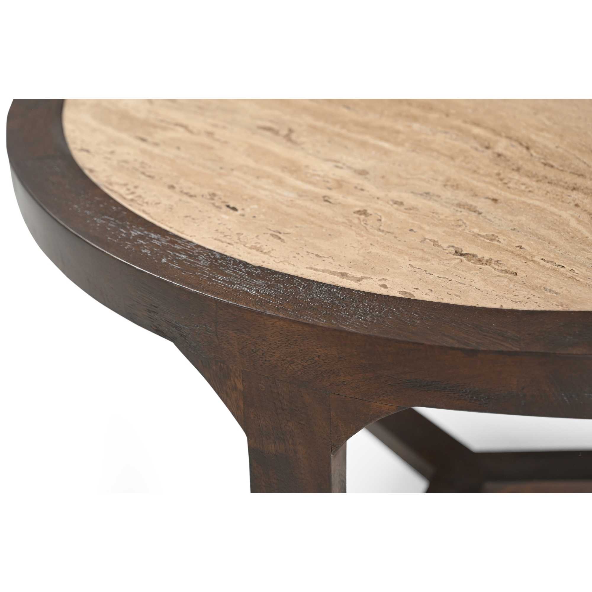 STF-9615_7 Salontafel Morris Bruin Travertin 75 cm - Image 8
