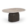 STF-9623_7 Salontafel Noel Bruin Marmer 90 cm - Image 8