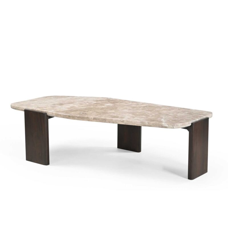 Salontafel Silva Bruin Marmer 130 cm - Image 2