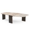 STF-9625_2 Salontafel Silva Bruin Marmer 130 cm - Image 3