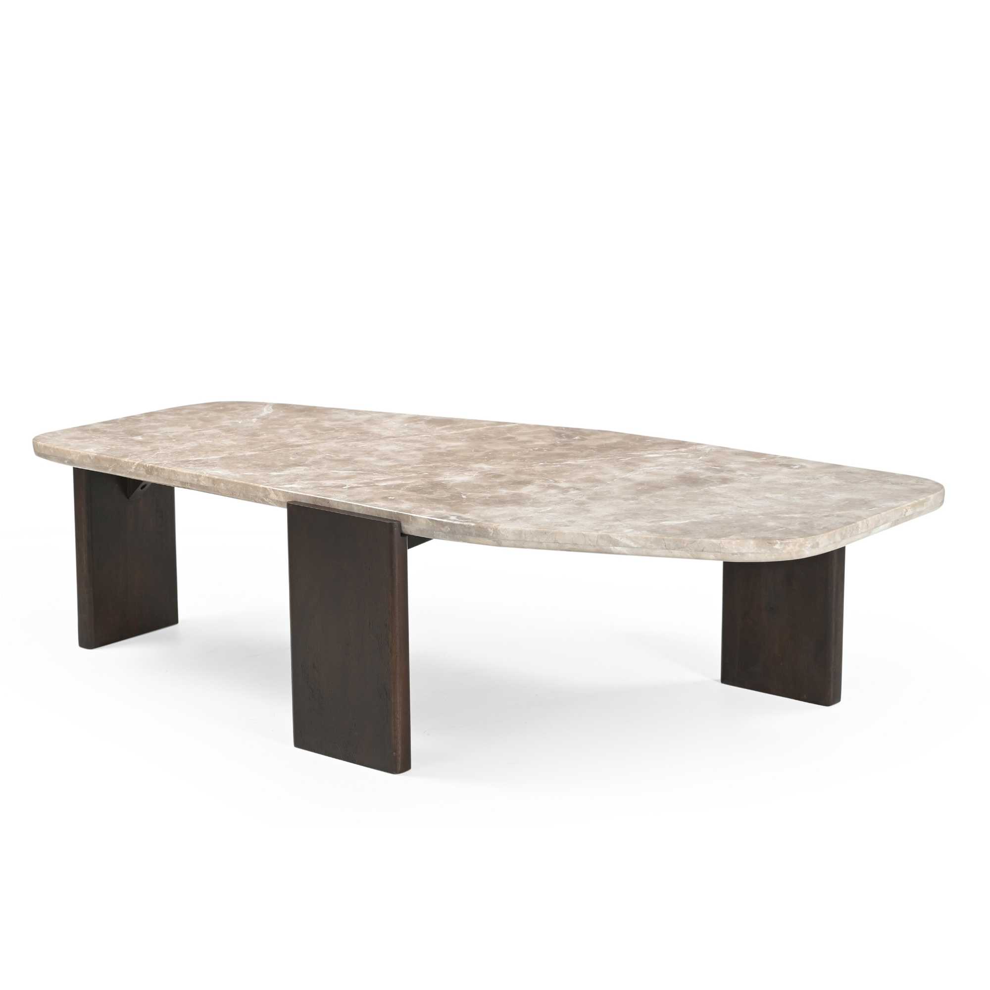 STF-9625_2 Salontafel Silva Bruin Marmer 130 cm - Image 3