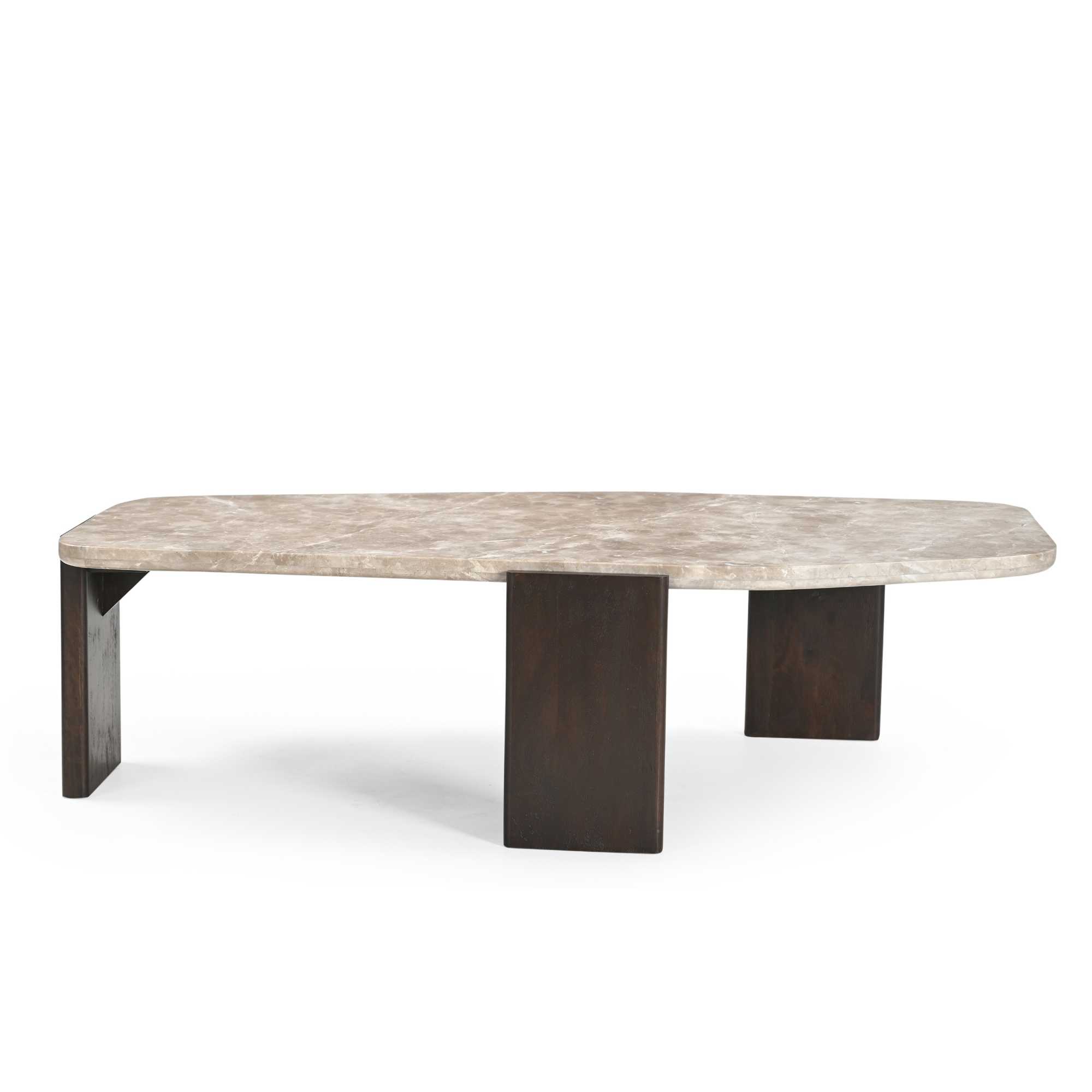 STF-9625_3 Salontafel Silva Bruin Marmer 130 cm - Image 4