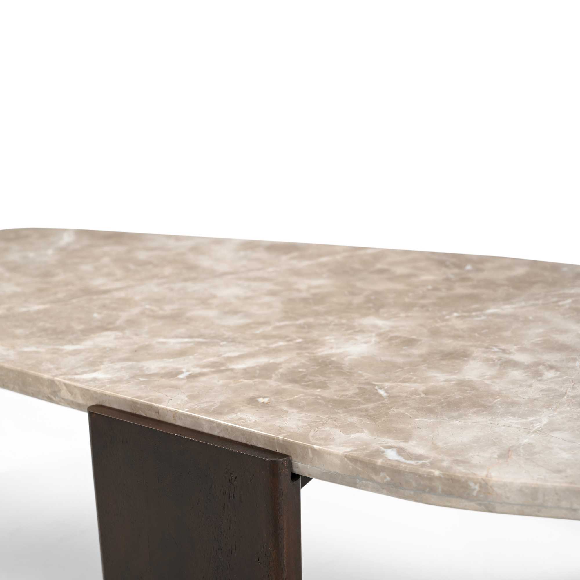 STF-9625_6 Salontafel Silva Bruin Marmer 130 cm - Image 7