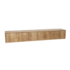 STF-7321_5 Zwevend tv meubel Madison Naturel Mangohout 200 cm - Image 6