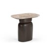 STF-9626_4 Bijzettafel Silva Bruin Marmer 56 cm - Image 5