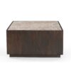 Salontafel Moos Bruin Marmer 80 cm - Image 1