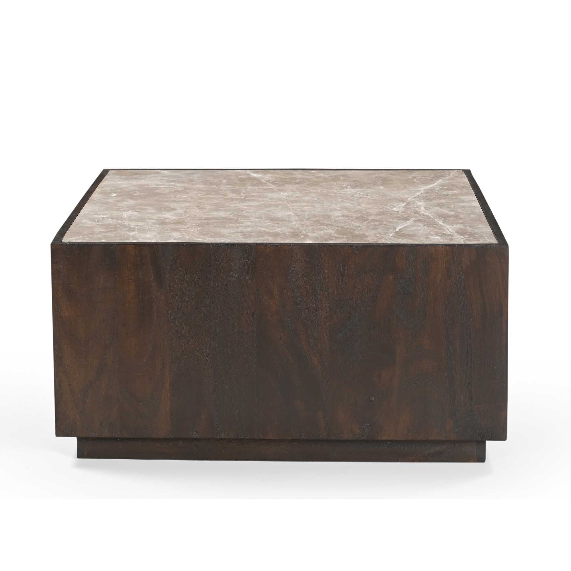 Salontafel Moos Bruin Marmer 80 cm - Image 1